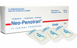 Neo Penotran chỉ định cho trường hợp bị viêm âm đạo do: Nấm, vi khuẩn, ký sinh trùng
