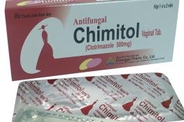 Thuốc đặt phụ khoa Chimitol (Clotrimazole 500mg)