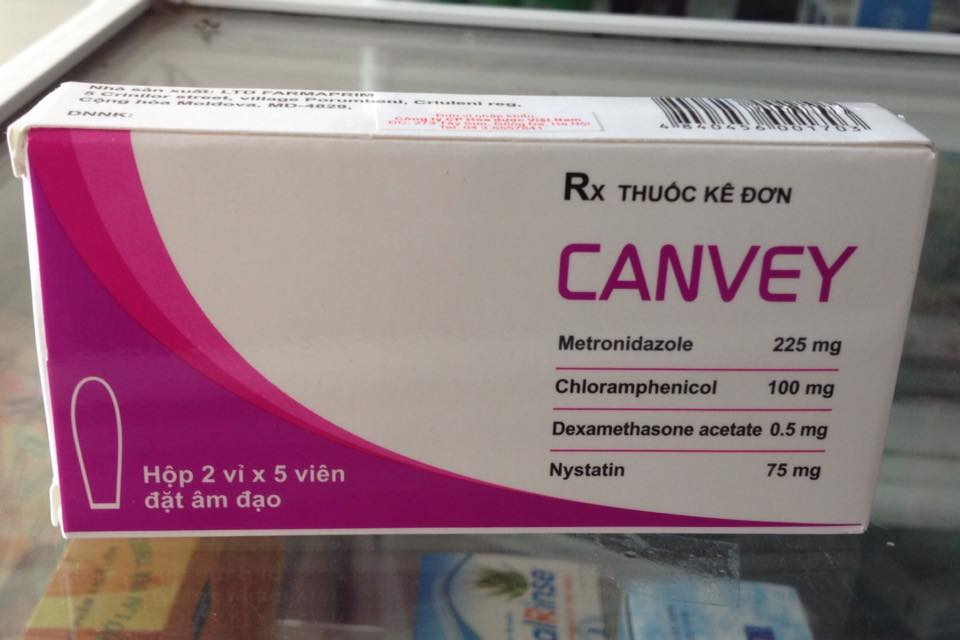 Thuốc đặt phụ khoa Canvey là thuốc gì, giá bao nhiêu tiền?