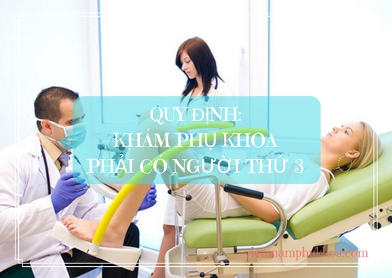 bác sĩ nam khám phụ khoa cho nữ