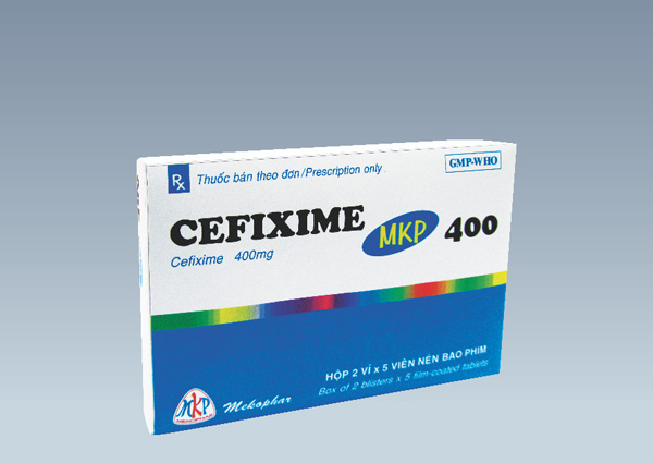 Cefixime 400 mg - một loại thuốc trị viêm niệu đạo do lậu