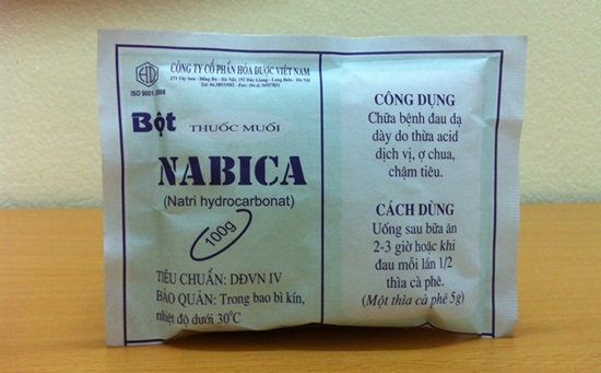 Công dụng của bột thuốc muối Nabica là gì?