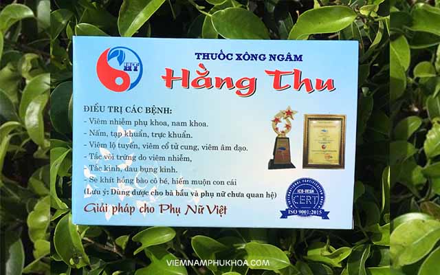 Thuốc phụ khoa Hằng Thu có 4 loại chính và công dụng của nó phụ thuộc vào chủ trị của thuốc