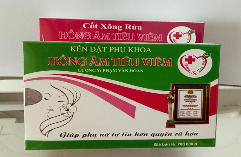 Hồng Âm Tiêu Viêm Lan Chi điều trị viêm nhiễm phụ khoa