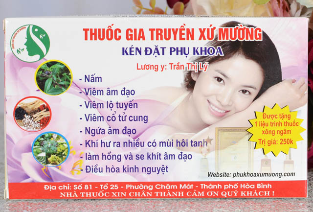 Thuốc phụ khoa Xứ Mường