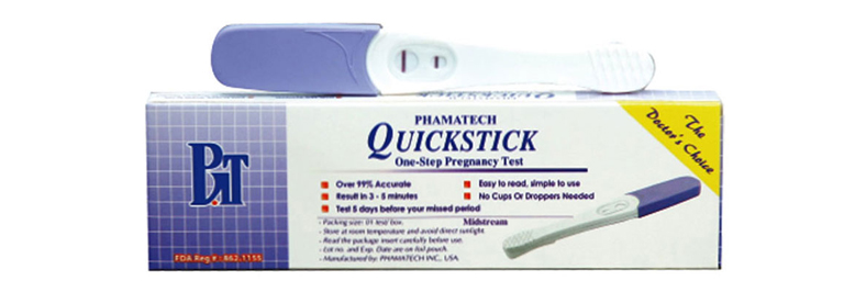 que thử thai Quickstick giá bao nhiêu