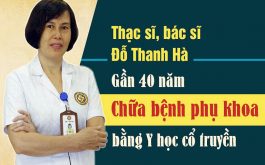 Thạc sĩ, bác sĩ Đỗ Thanh Hà hiện là Giám đốc Trung tâm Sản phụ khoa Đông Y Việt Nam