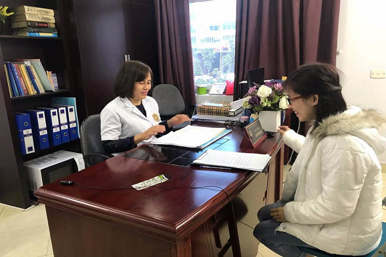 Bác sĩ Đỗ Thanh Hà rất nhiệt tình trả lời phỏng vấn