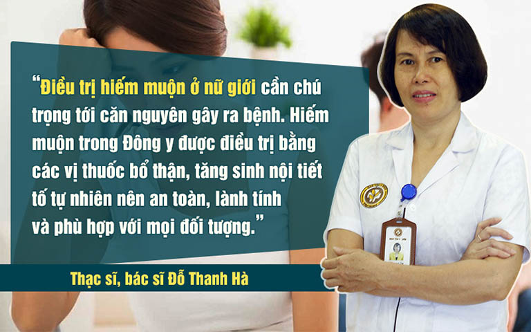 Bác sĩ Hà giải thích nguyên lý tác động của Đông y trong việc khắc phục tình trạng hiếm muộn