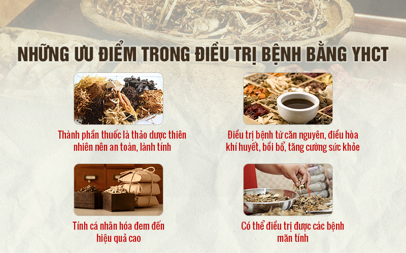 Những ưu điểm các bài thuốc điều trị bệnh bằng Y học cổ truyền