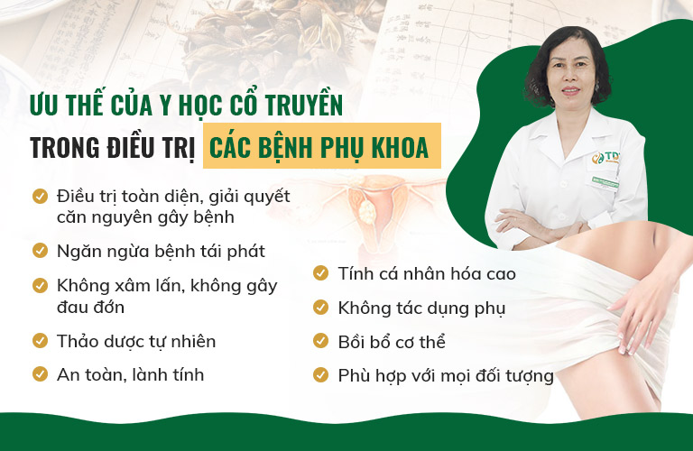 Một vài ưu điểm lớn để chị em lựa chọn Đông y, YHCT trong điều trị viêm âm đạo