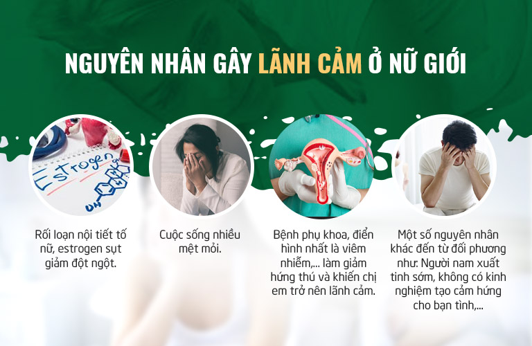 Tình trạng suy giảm sinh lý nữ có thể đến từ rất nhiều nguyên nhân, gặp ở nhiều đối tượng bệnh nhân khác nhau