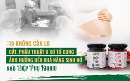 với sự phát triển của YHCT, chị em đã tìm ra một giải pháp có thể khiến cho khối u dần tiêu biến mà không phải can thiệp ngoại khoa