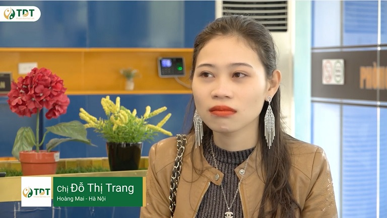 Chị Đỗ Thị Trang chia sẻ về hiệu quả bài thuốc Diệp Phụ Khang Chị Đỗ Thị Trang chia sẻ về quãng thời gian "đối mặt" với phiền toái bệnh tật