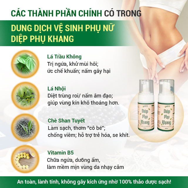 Công dụng của các thảo dược đặc biệt có trong dung dịch vệ sinh phụ nữ Diệp Phụ Khang Công dụng của các thảo dược đặc biệt có trong dung dịch vệ sinh phụ nữ Diệp Phụ Khang
