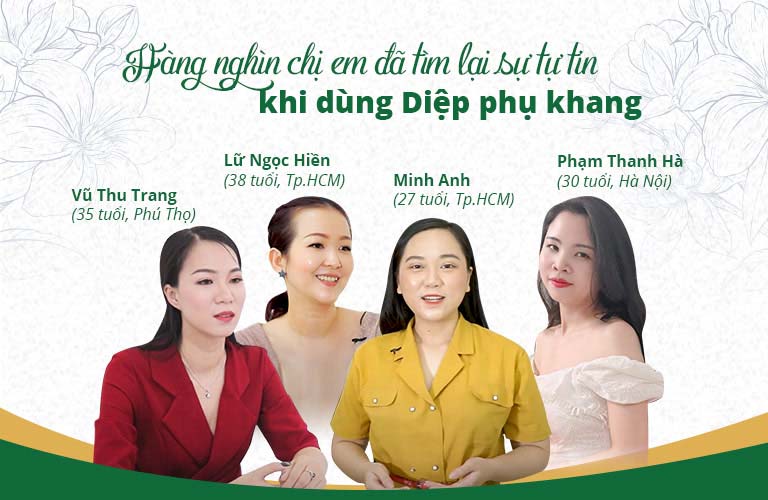 Diệp Phụ Khang là bí quyết giúp nhiều chị em thành công lấy lại sự tự tin