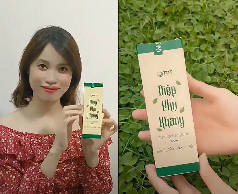 Hot tiktoker Thanh Thương tin dùng và đánh giá cao về dung dịch vệ sinh phụ nữ Diệp Phụ Khang Hot tiktoker Thanh Thương tin dùng và đánh giá cao về dung dịch vệ sinh phụ nữ Diệp Phụ Khang