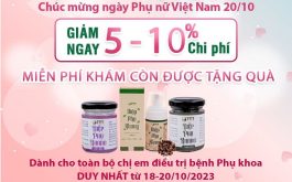 Thuốc dân tộc tặng quà sức khỏe tri ân chị em phụ nữ nhân ngày 20/10