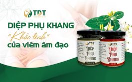 Diệp Phụ Khang - bài thuốc "khắc tinh" viêm âm đạo